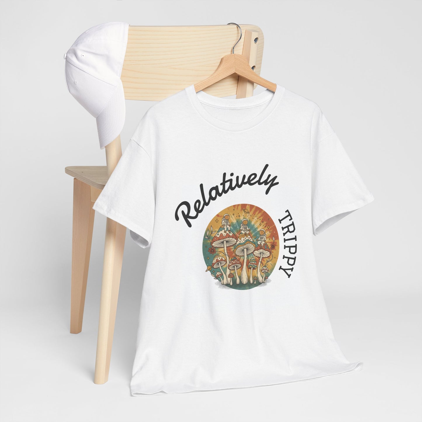 Relatively Trippy Tee — Vintage Psychedelic Mushroom Graphic T-Shirt