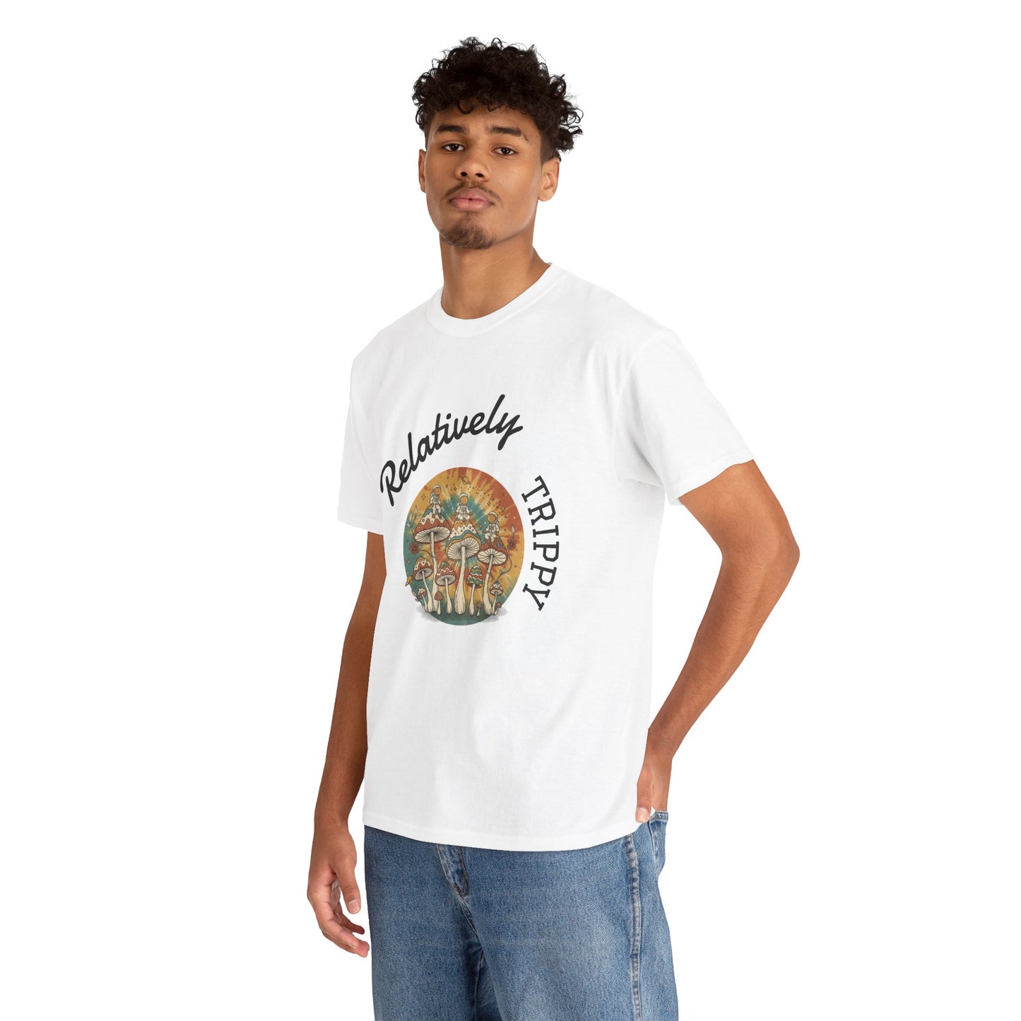 Relatively Trippy Tee — Vintage Psychedelic Mushroom Graphic T-Shirt