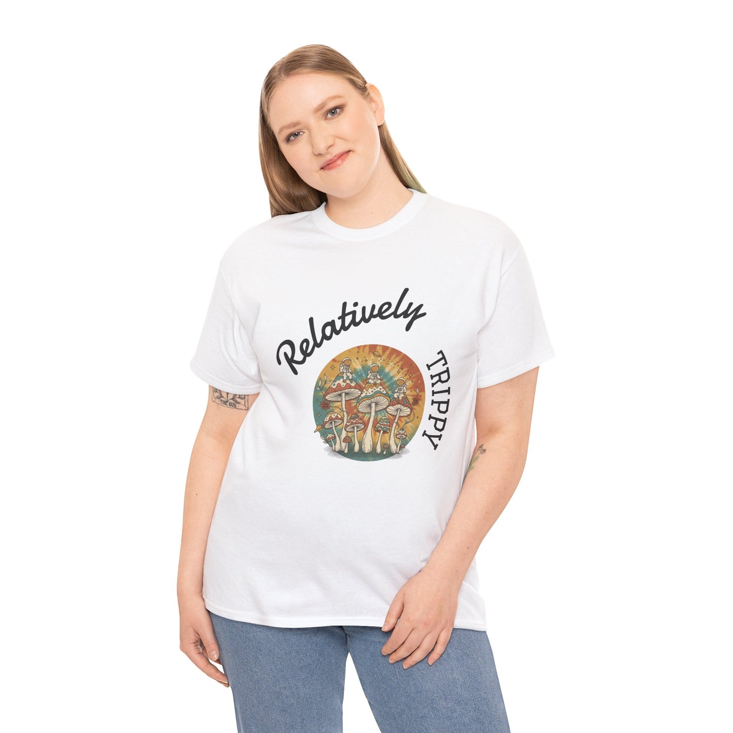 Relatively Trippy Tee — Vintage Psychedelic Mushroom Graphic T-Shirt